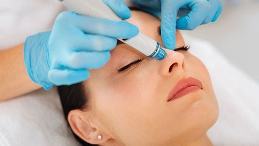Hydrafacial at revival clinic JVC